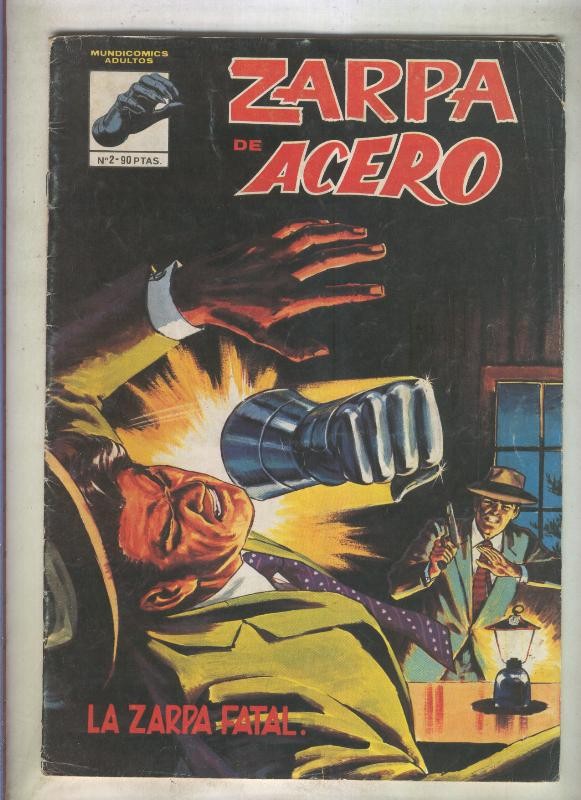 Zarpa de Acero de Mundicomics numero 2: La Zarpa fatal (numerado 3 en trasera)