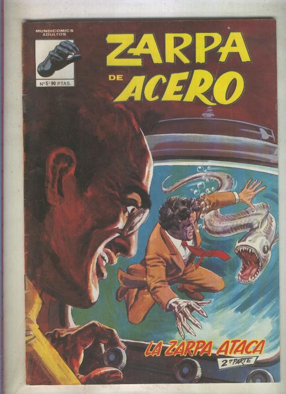 Zarpa de Acero de Mundicomics numero 5: La Zarpa ataca  