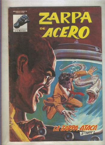 Zarpa de Acero de Mundicomics numero 5: La Zarpa ataca  