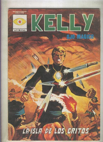 Kelly ojo magico de Mundicomics numero 3: La isla de los gritos