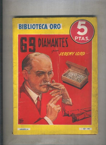 Biblioteca Oro de 5 pts numero 190: 69 diamantes