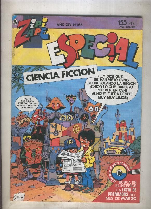 Zipi y Zape especial numero 165: Ciencia Ficcion (numerado 1 en trasera)