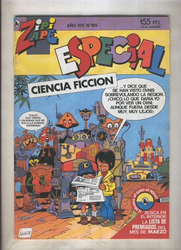 Zipi y Zape especial numero 165: Ciencia Ficcion (numerado 3 en trasera)