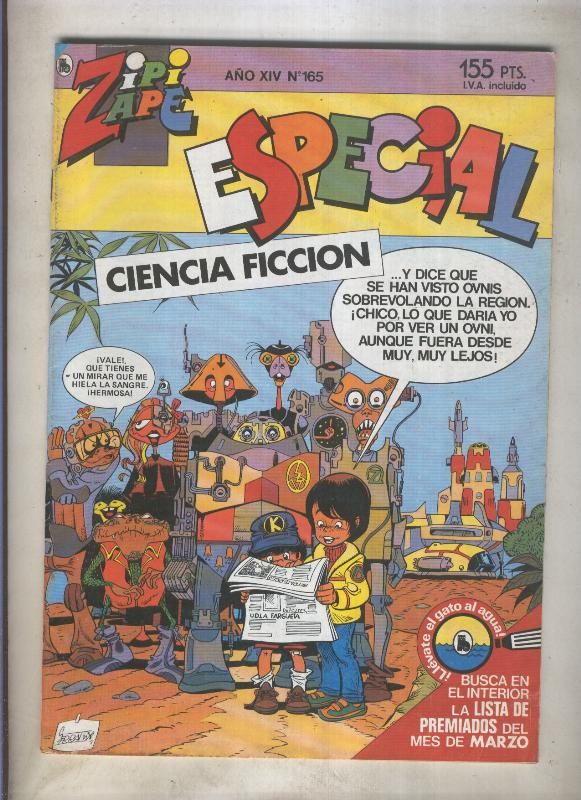 Zipi y Zape especial numero 165: Ciencia Ficcion (numerado 11 en trasera)