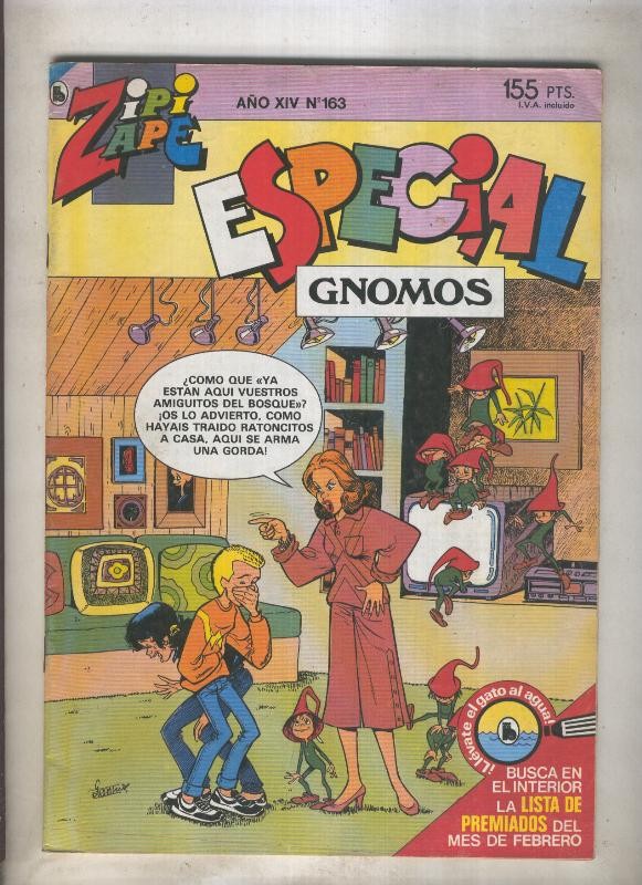 Zipi y Zape especial numero 163: Gnomos (numerado 2 en trasera)