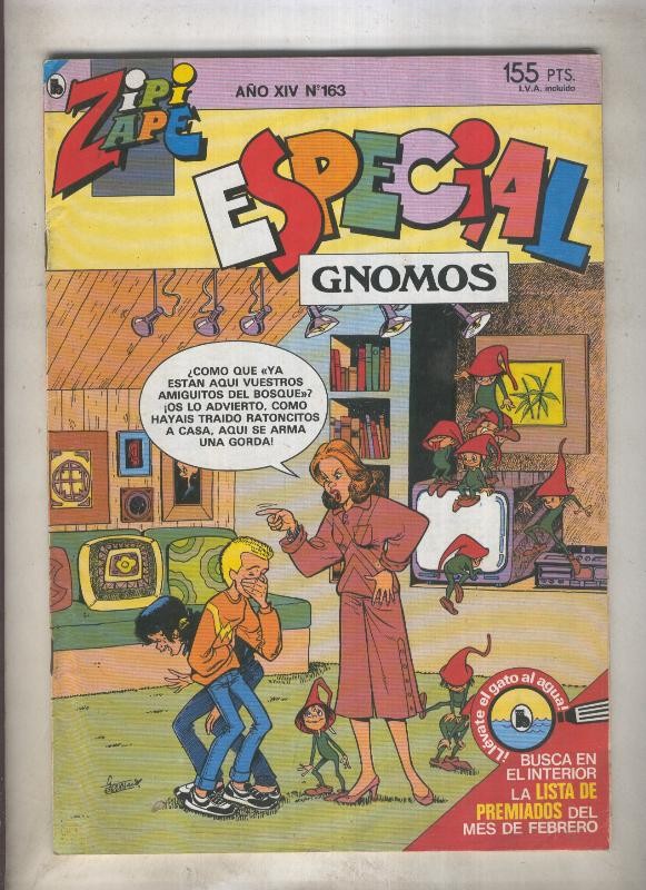 Zipi y Zape especial numero 163: Gnomos (numerado 4 en trasera)