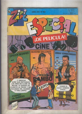 Zipi y Zape especial numero 162: De Pelicula (numerada 3 en trasera)