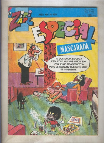Zipi y Zape especial numero 160: Mascarada (numerado 1 en trasera)
