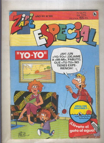 Zipi y Zape especial numero 158: Yo-Yo (numerado 2 en trasera)