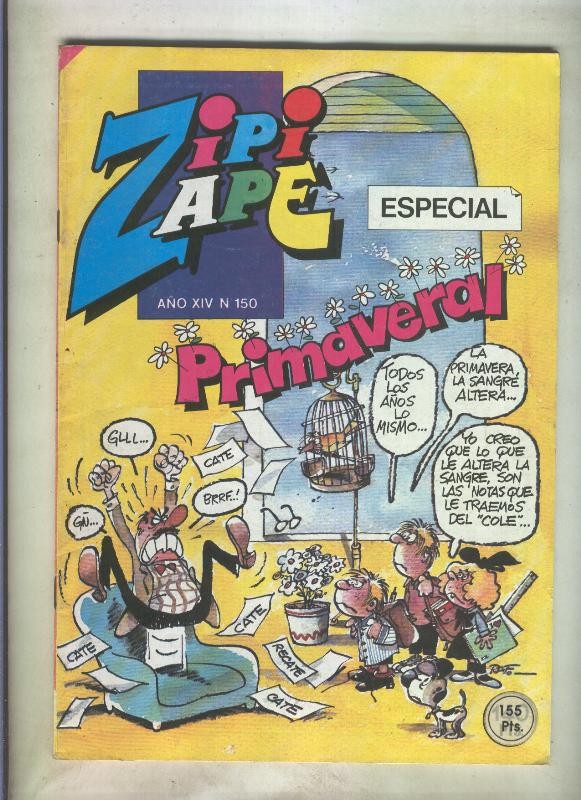 Zipi y Zape especial numero 150: Primavera (numerado 2 en trasera)