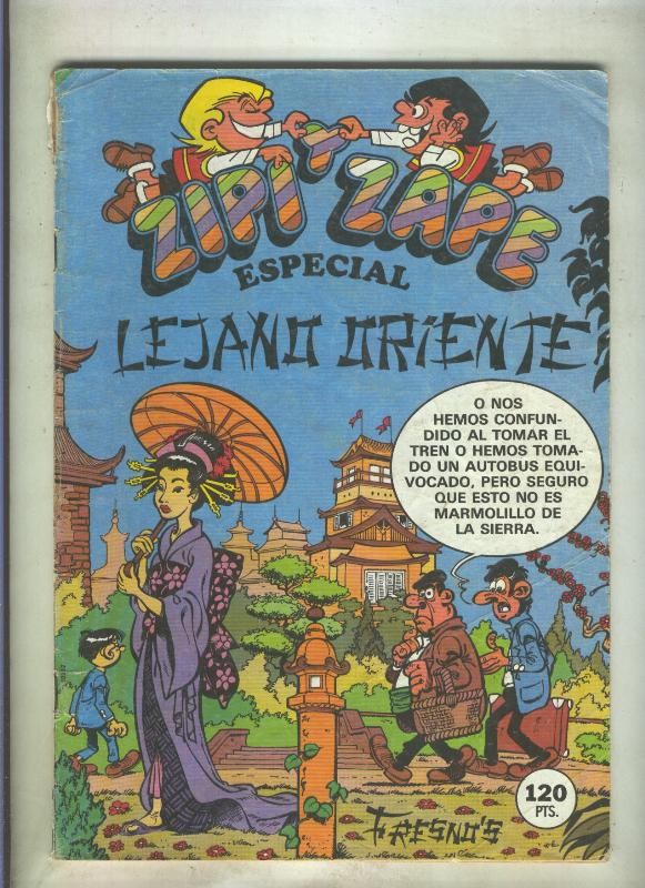 Zipi y Zape especial numero 139: Lejano oriente (numerado 1 en trasera)
