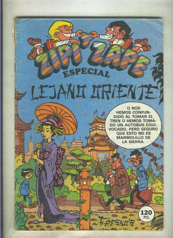 Zipi y Zape especial numero 139: Lejano oriente (numerado 1 en trasera)