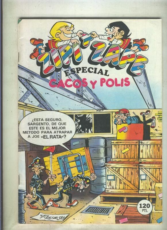 Zipi y Zape especial numero 138: Cacos y Polis (numerado 3 en trasera)