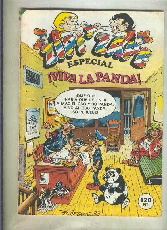 Zipi y Zape especial numero 136: Viva la Panda (numerado 2 en trasera)
