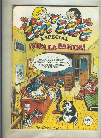 Zipi y Zape especial numero 136: Viva la Panda (numerado 2 en trasera)