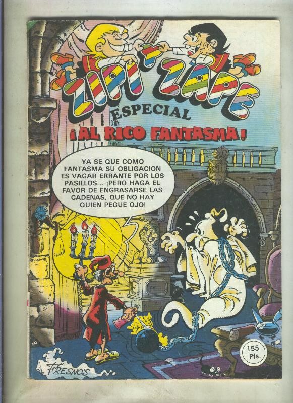Zipi y Zape especial numero 135: al rico fantasma (numerado 1 en trasera)