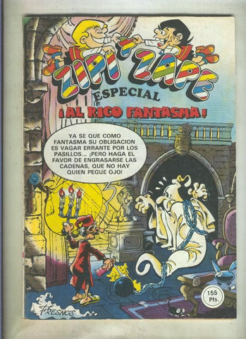 Zipi y Zape especial numero 135: al rico fantasma (numerado 1 en trasera)