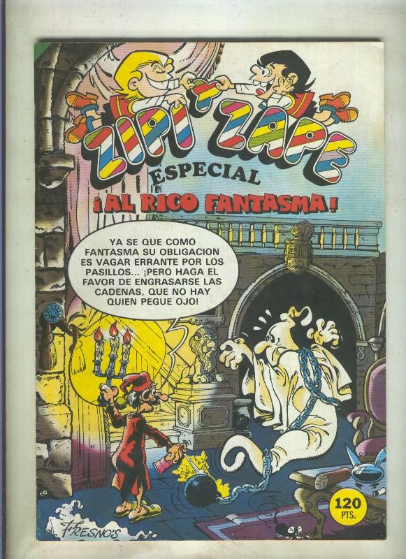 Zipi y Zape especial numero 135: al rico fantasma (numerado 3 en trasera)