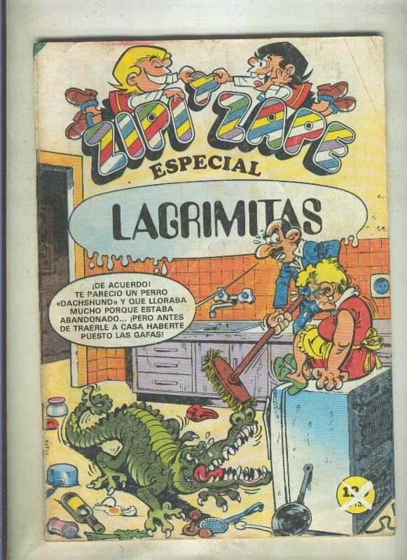 Zipi y Zape Especial numero 134: Lagrimitas (numerado 1 en trasera)