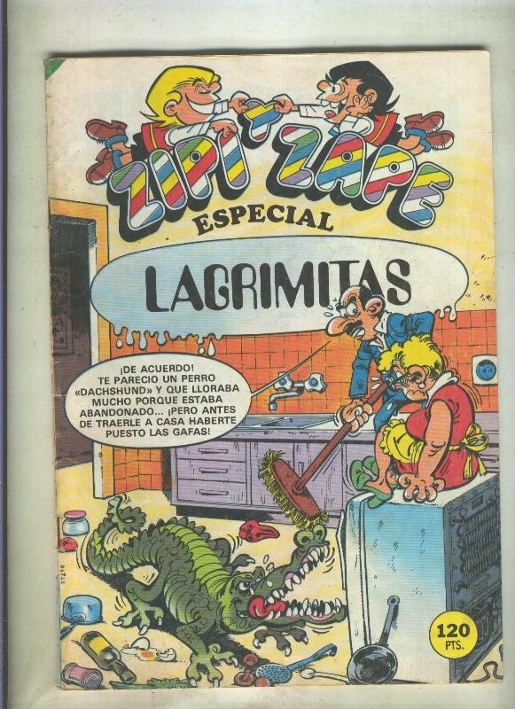 Zipi y Zape Especial numero 134: Lagrimitas (numerado 2 en trasera)