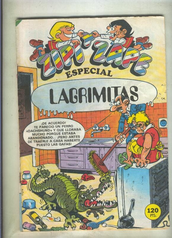 Zipi y Zape Especial numero 134: Lagrimitas (numerado 3 en trasera)