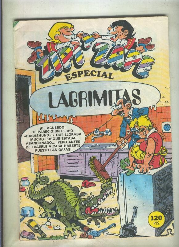 Zipi y Zape Especial numero 134: Lagrimitas (numerado 4 en trasera)