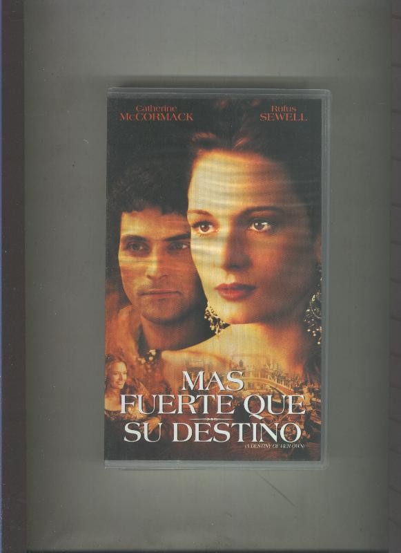 Video VHS: Mas fuerte que su destino (Catherine McCormack-Rufus Stewell)