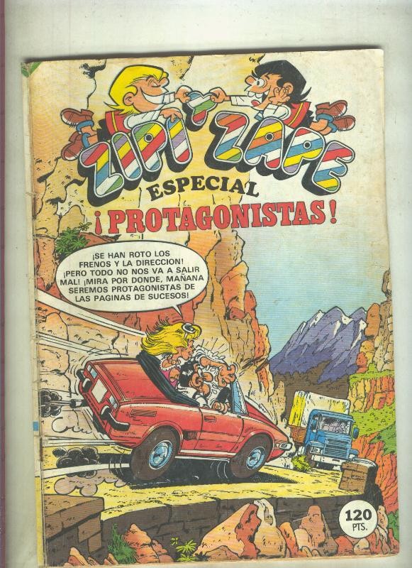 Zipi y Zape especial numero 133: Protagonistas (numerado 2 en trasera)