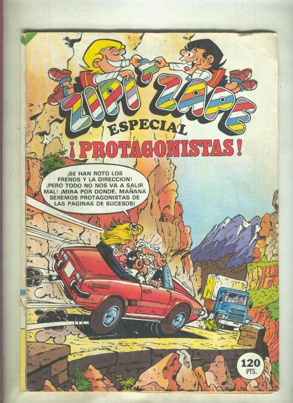 Zipi y Zape especial numero 133: Protagonistas (numerado 3 en trasera)