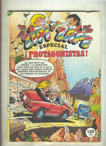 Zipi y Zape especial numero 133: Protagonistas (numerado 3 en trasera)