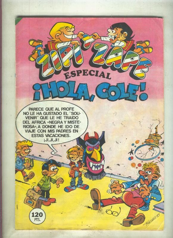 Zipi y Zape especial numero 132: Hola, cole
