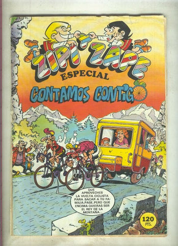 Zipi y Zape especial numero 130: Contamos contigo (numerado 1 en trasera)