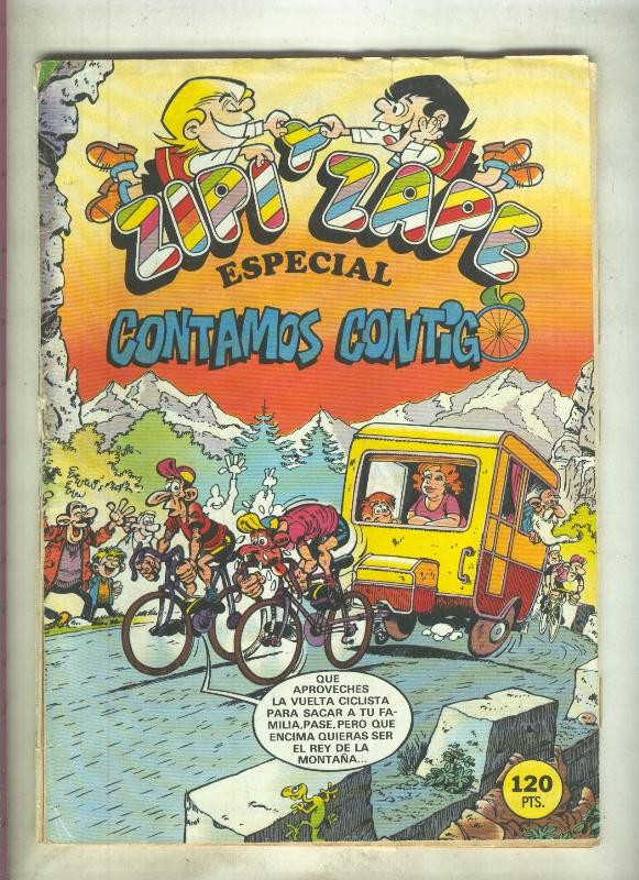 Zipi y Zape especial numero 130: Contamos contigo (numerado 1 en trasera)