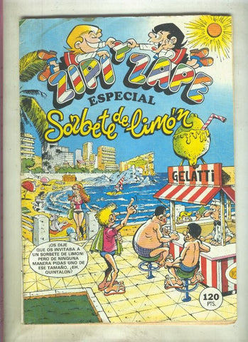 Zipi y Zape especial numero 127: Sorbete de limon (numerado 1 en trasera)