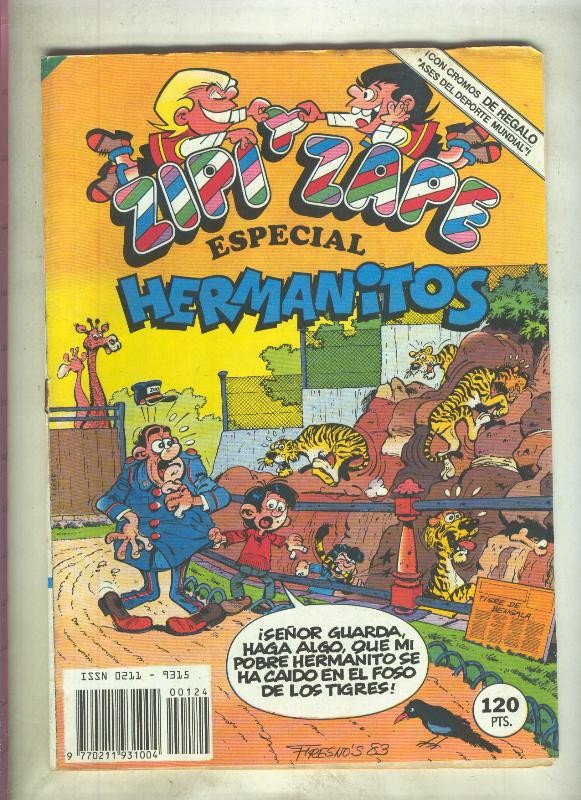 Zipi y Zape especial numero 124: Hermanitos (numerado 1 en trasera)