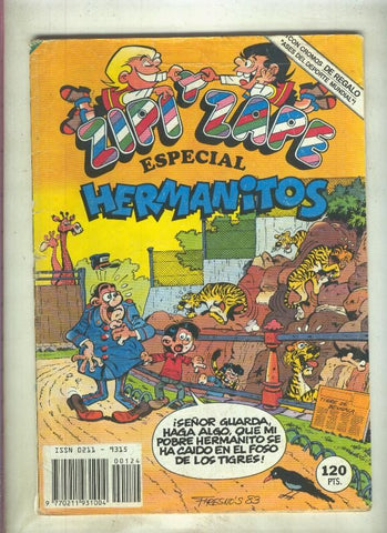 Zipi y Zape especial numero 124: Hermanitos (numerado 2 en trasera)