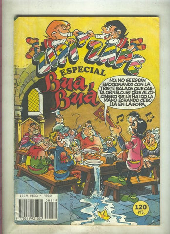 Zipi y Zape especial numero 119: Bua, Bua (numerado 1 en trasera)