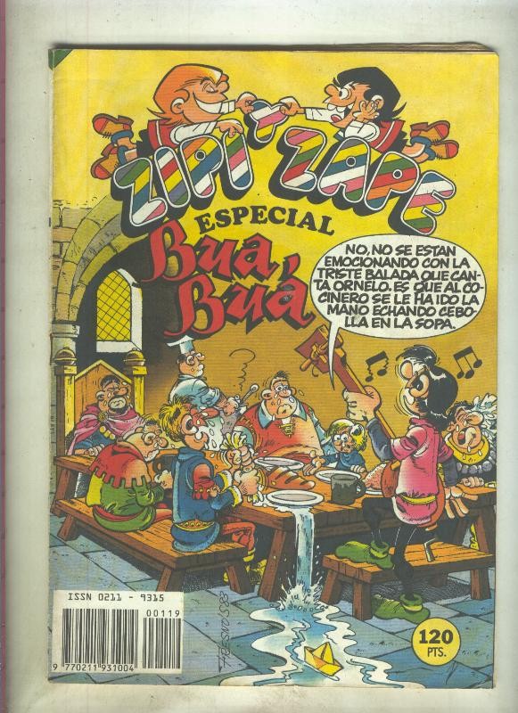 Zipi y Zape especial numero 119: Bua, Bua (numerado 2 en trasera)