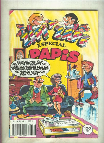 Zipi y Zape especial numero 116: Papis (numerado 3 en trasera)
