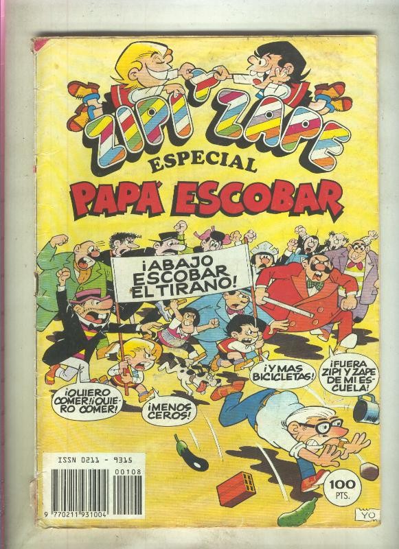 Zipi y Zape especial numero 108: Papa Escobar