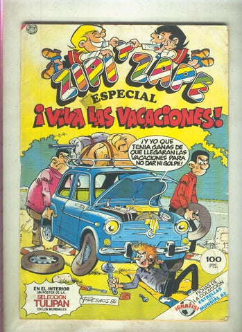 Zipi y Zape especial numero 101: Vivan las vacaciones (numerado 1 en trasera)