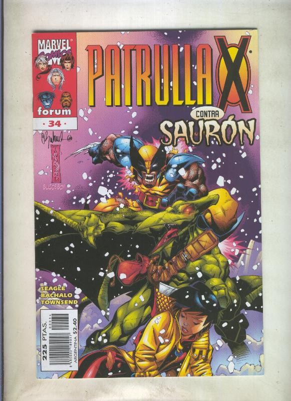 La Patrulla X volumen 2 numero 034: Prehistoria