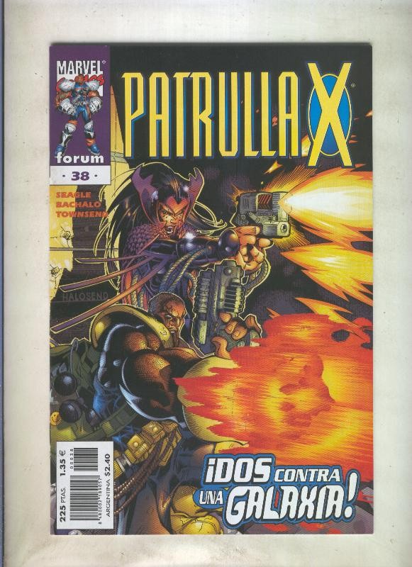 La Patrulla X volumen 2 numero 038: Perdidos en el espacio