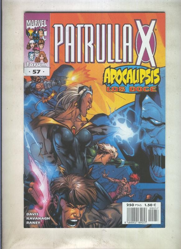 La Patrulla X volumen 2 numero 057: Apocalipsis los doce