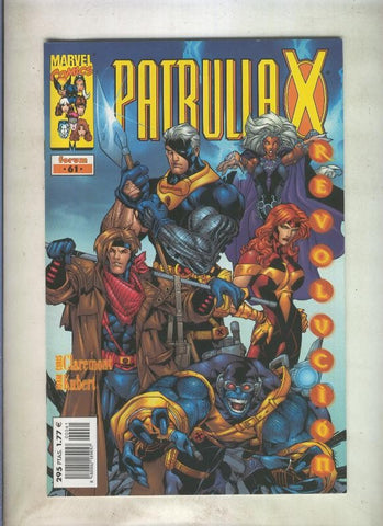 La Patrulla X volumen 2 numero 061: Noche de mascaras