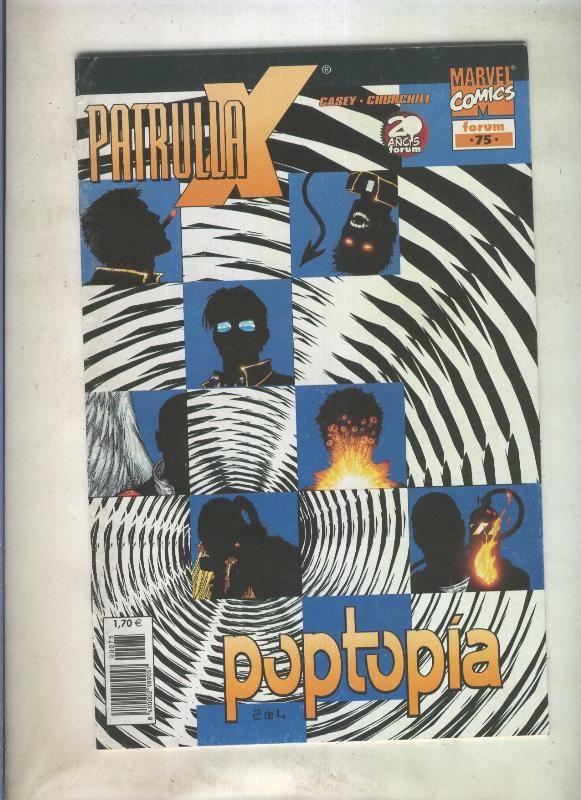 La Patrulla X volumen 2 numero 075: Potpopia