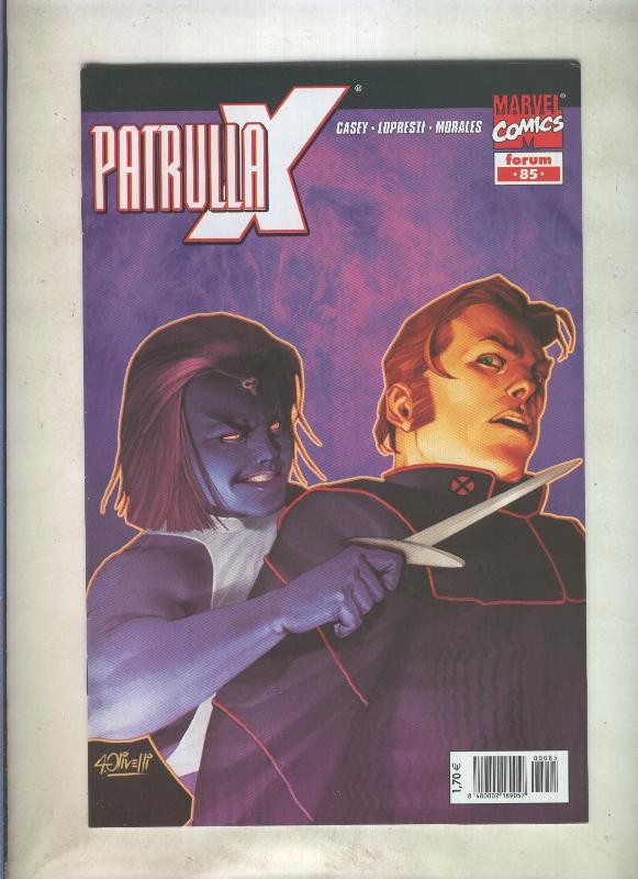 La Patrulla X volumen 2 numero 085: Los duelos de miradas son para capullos