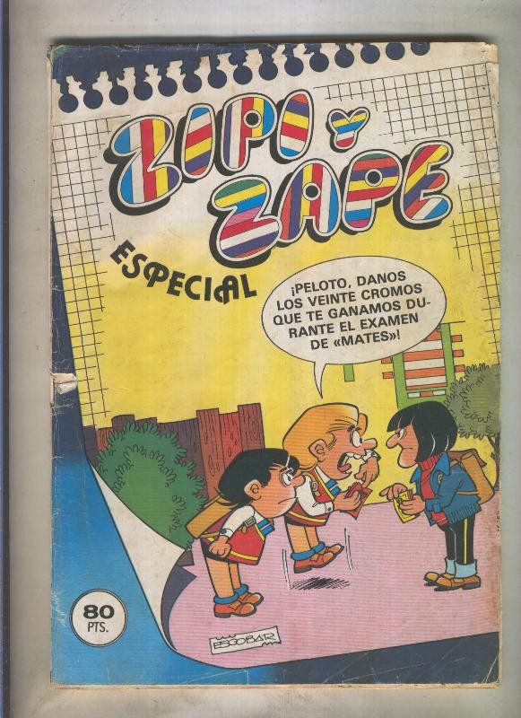 Zipi y Zape especial numero 068 (numerado 4 en traseera)