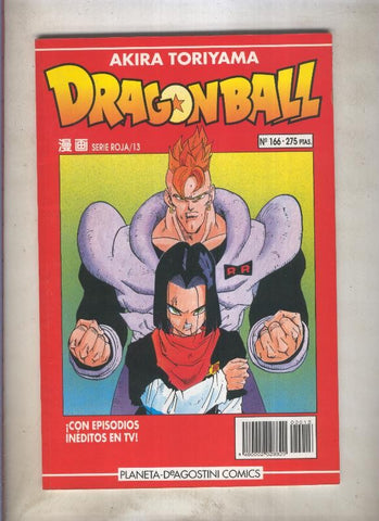 Dragon Ball serie roja numero 13 (numerado 1 en trasera)