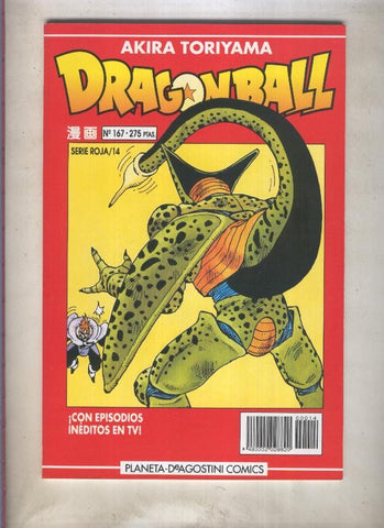 Dragon Ball serie roja numero 14 (numerado 2 en trasera)
